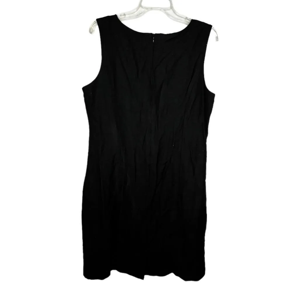 Adolfo Studio Linen‎ Blend Dress - Image 3