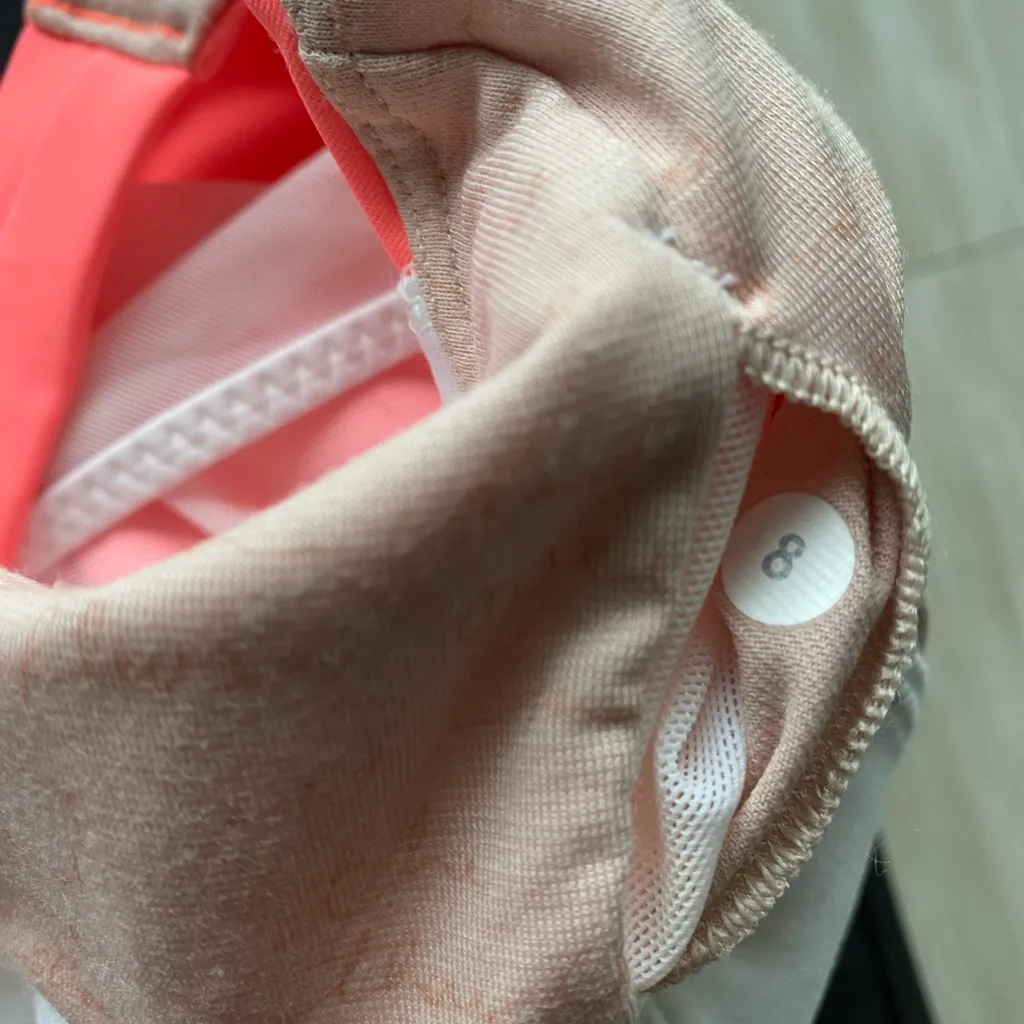 Lululemon Ready Set sweat racer back Sports bra 8 - Image 8