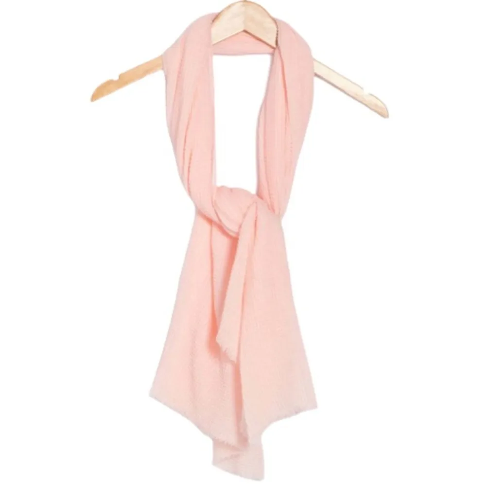 BCBG Pink Oversized Pleated Wrap Scarf NWT - Image 7