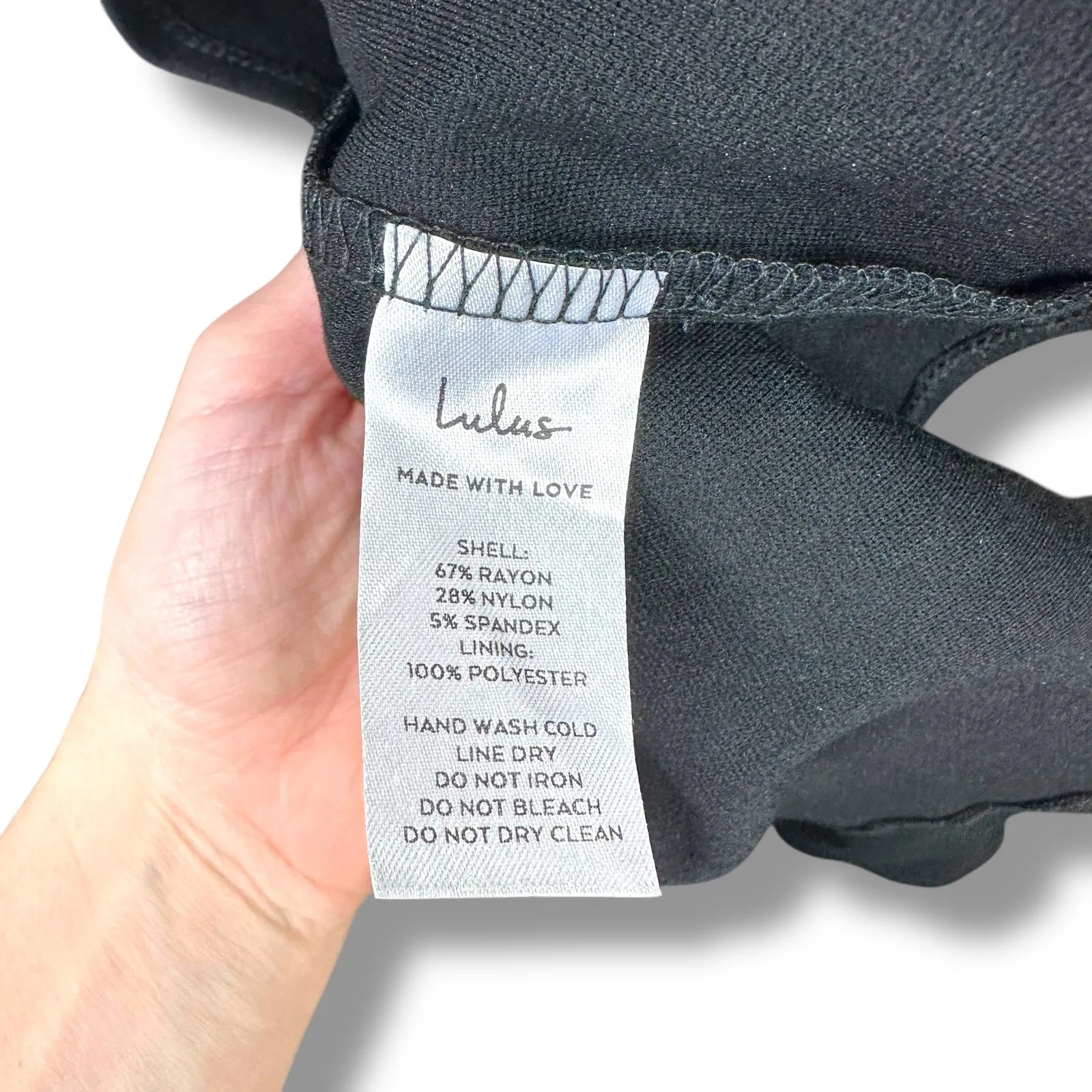 Lulus NWOT How Much I Care Black Off-the-Shoulder Sweetheart Midi Dress Small - Image 10