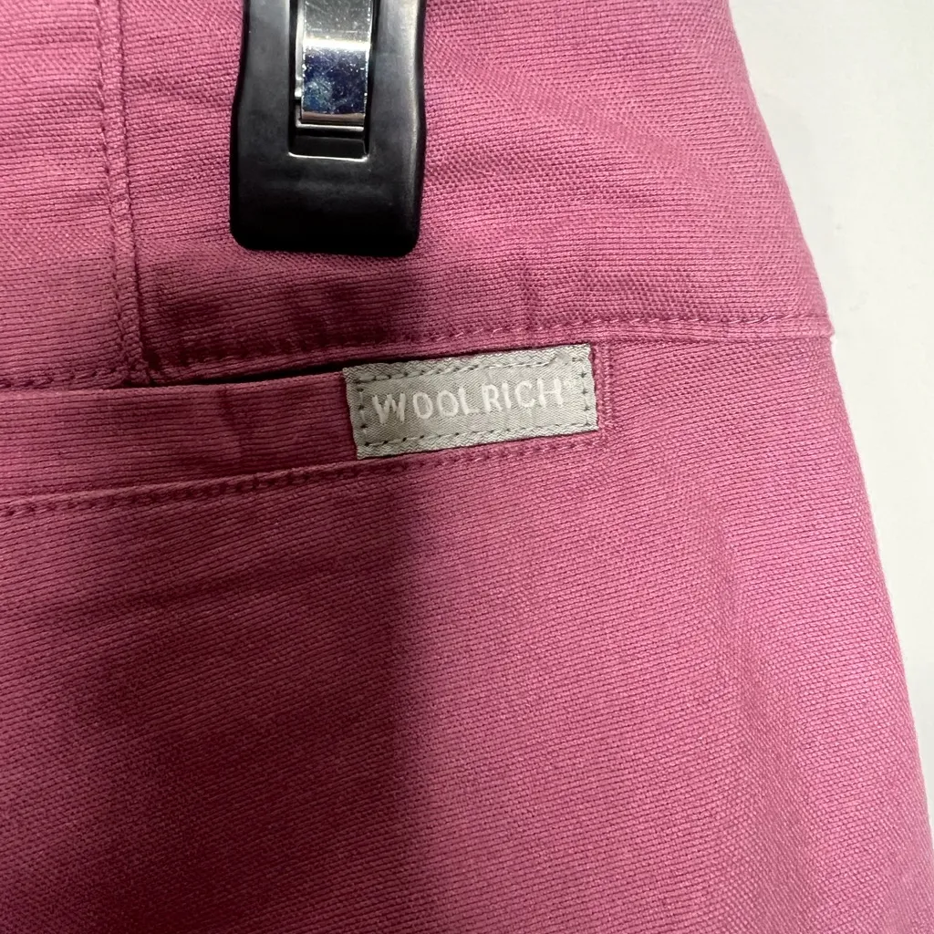 Woolrich Classic Fit Crop Wide Leg Pants - Image 6