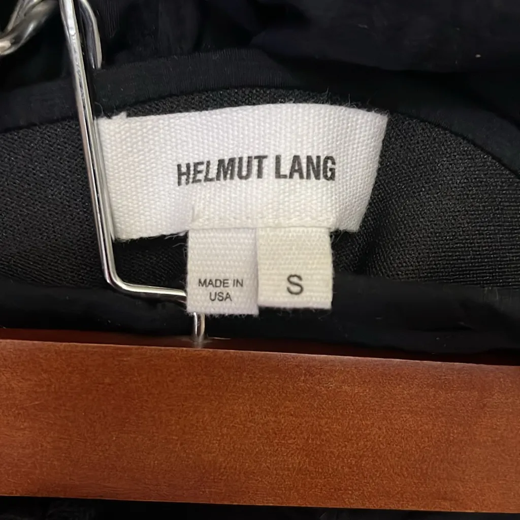 Helmut Lang Harem Black Jogging Jersey Pants Size Small - Image 6