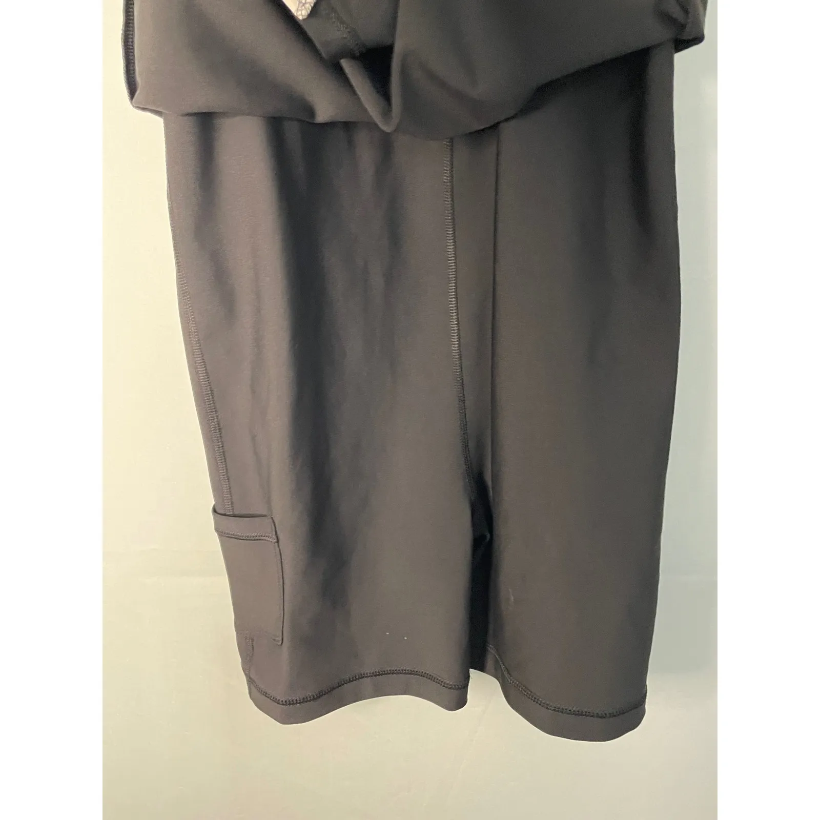 SAGE COLLECTIVE Black White Trim Athletic Tennis Golf Dress Romper M Size M - Image 6