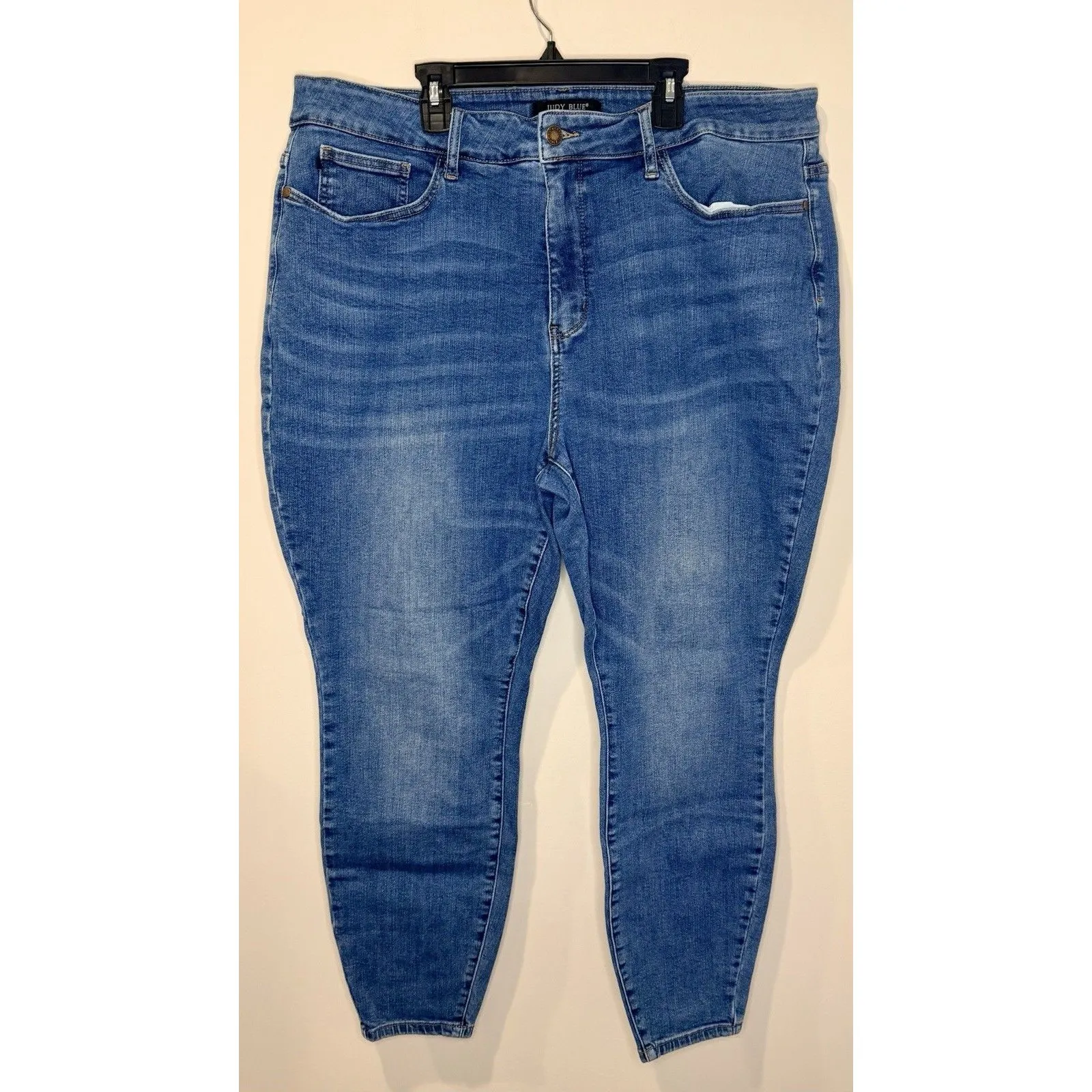 Judy Blue Fairbanks High Rise Tummy Control Top Skinny Jeans Plus Size 22W EUC!! - Image 2