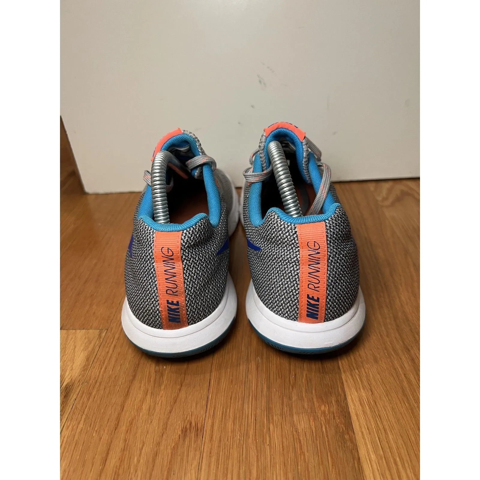 Nike Flex Experience RN 5 Shoes Womens Size 10 Gray Blue Running Sneakers - Image 6