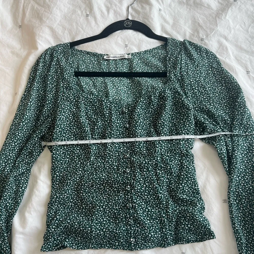 Abercrombie Floral Square Neck Top - Image 3