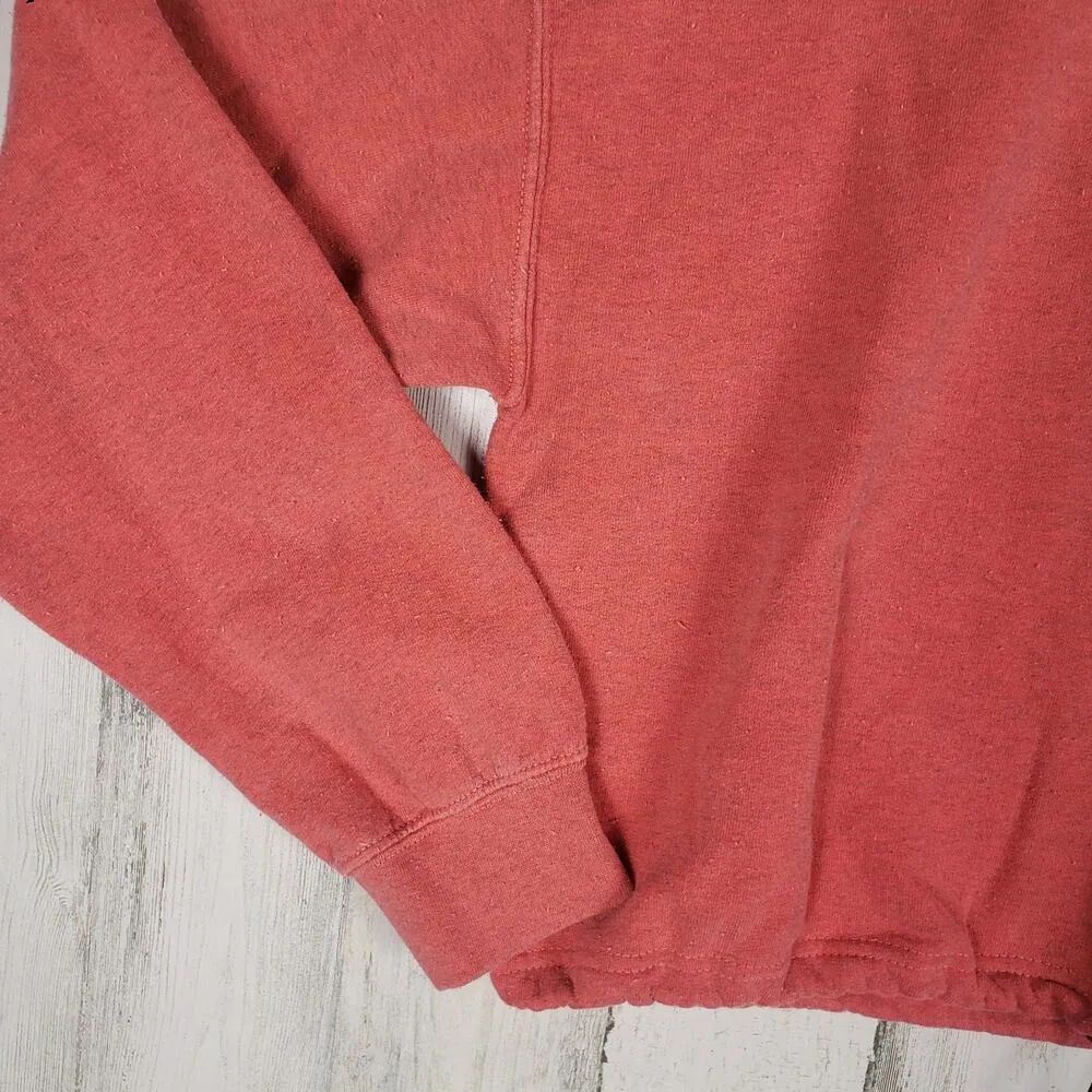 NWT BDG Urban Outfitters Light Red Crew Neck Cropped Sweatshirt Women's Small - Image 5