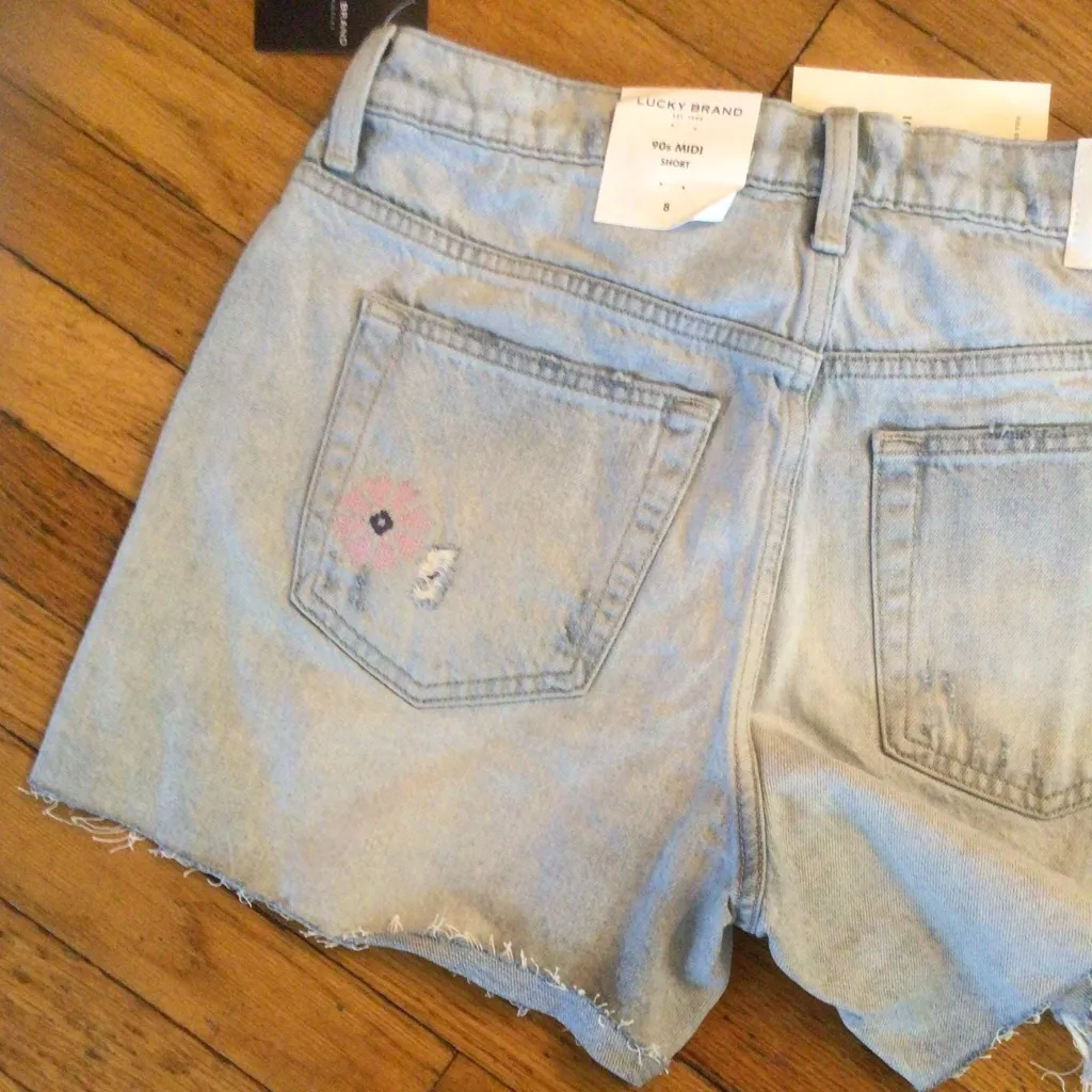 Women’s Lucky Brand  90s Shorts in Island Hopper sz 29 - Image 5