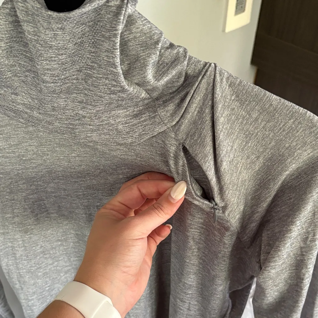 Nike Cowl Neck Hooded Long Sleeve - Image 3