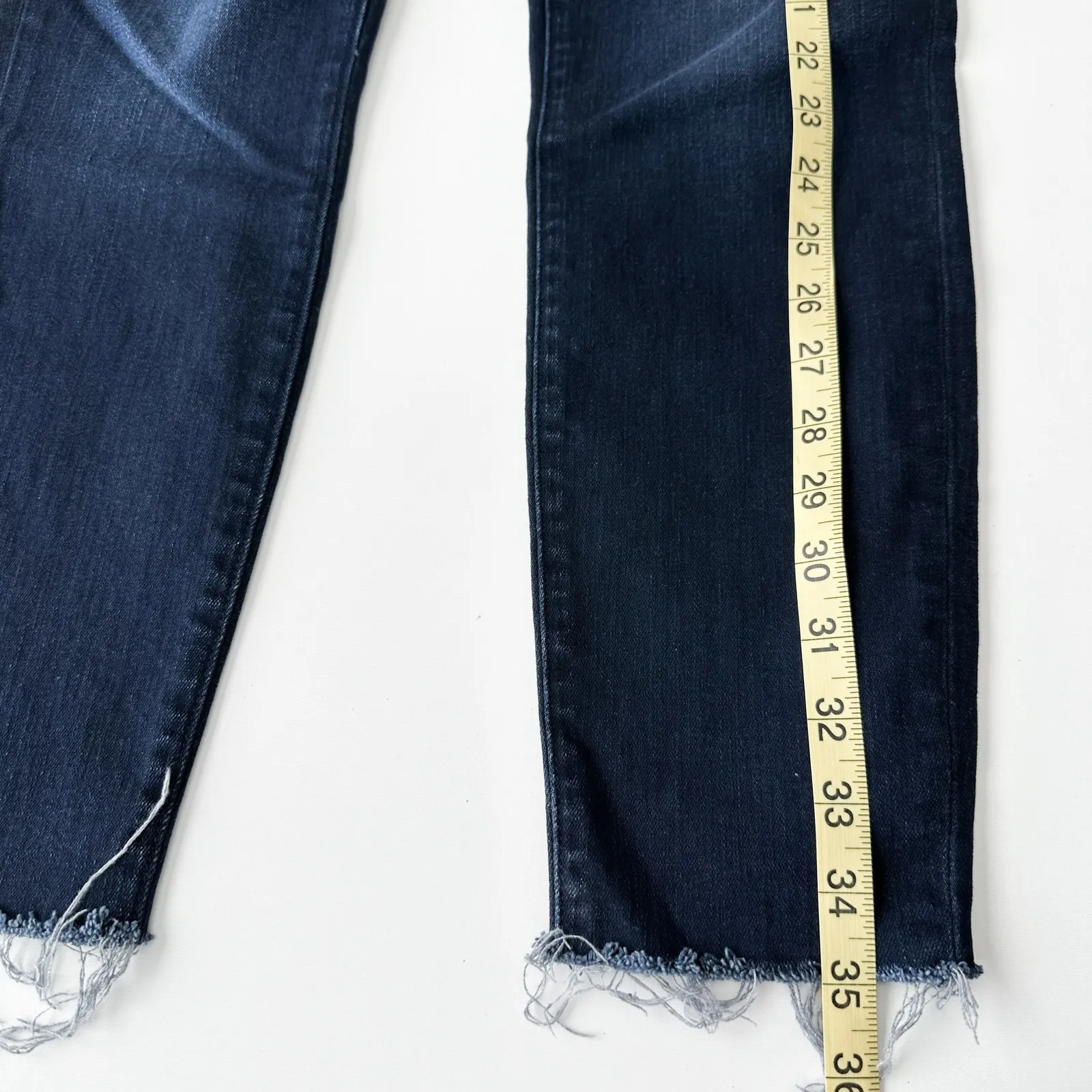 L'Agence El Matador High Rise Raw Hem Skinny Jeans - Image 8