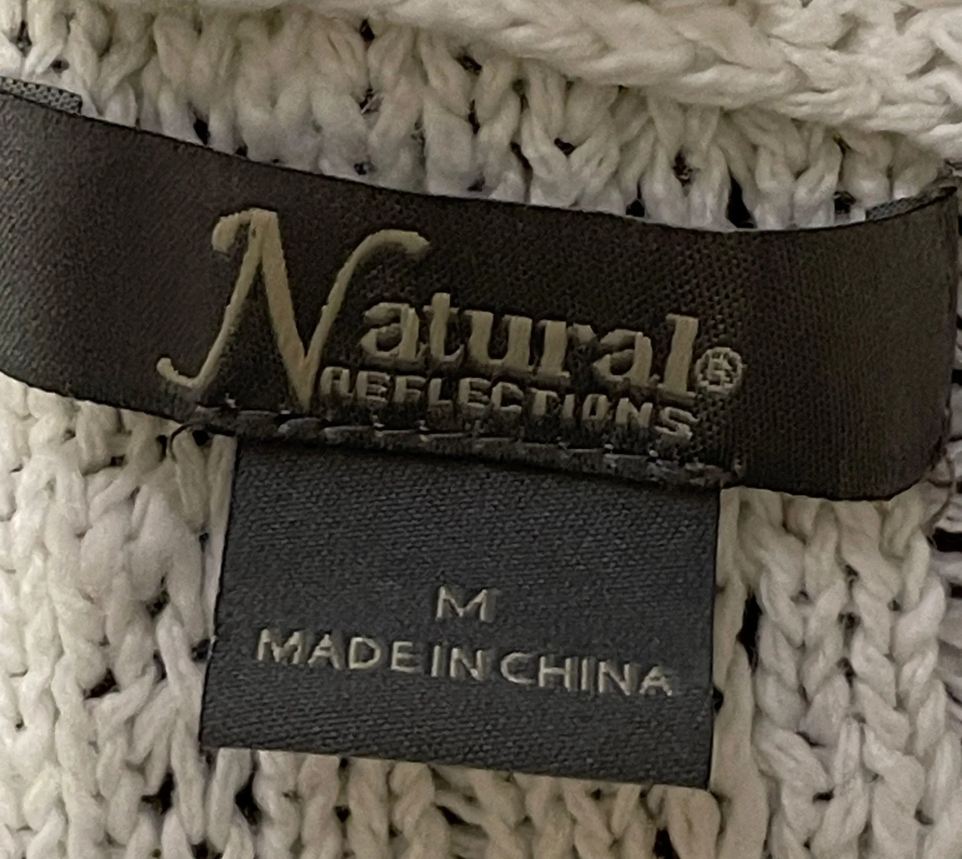 Natural Reflections Women’s Baja Beach Long-Sleeve Hoodie Sweater White Medium - Image 9