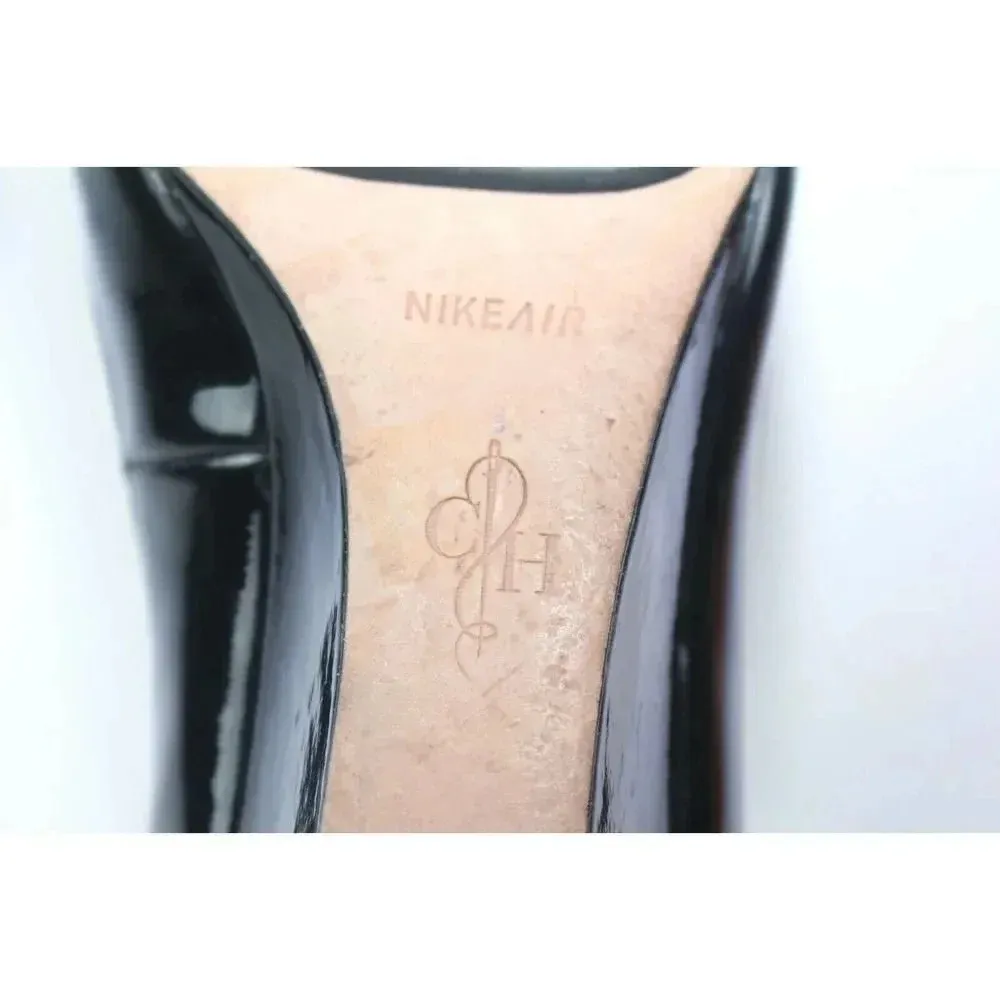 Cole Haan Lainey Womens Black Suede Wedge Pumps Size 7B - Image 8