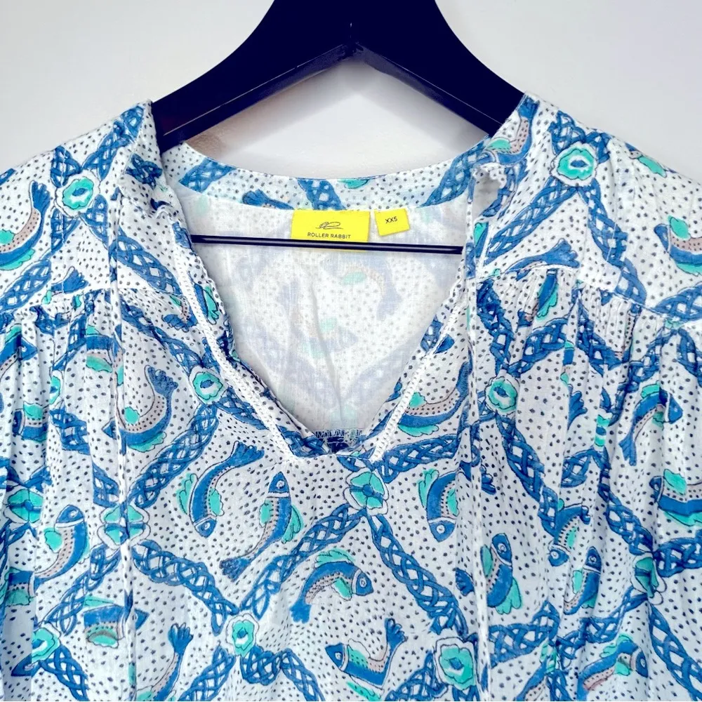 Roller Rabbit Djerba Mabuel Serafina Tunic Size XXS - Image 6