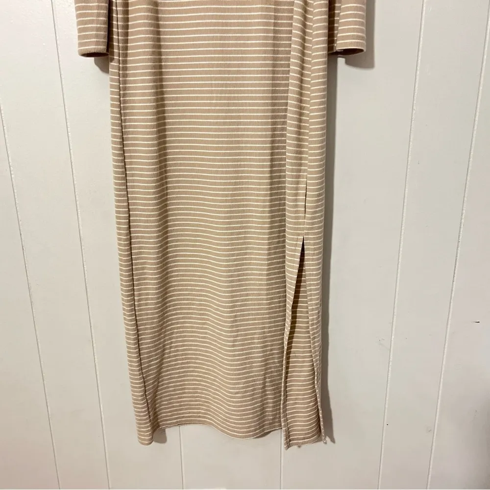 MADDEN GIRL Women's Off The Shoulder Stripped Dress Size XL NWT - Image 3