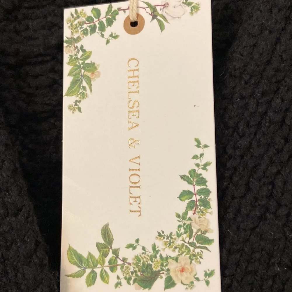 Beautiful Chelsea & Violet Sweater length 20” bust 36” color black - Image 4