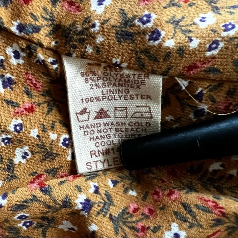 Judith March Cowgirl Corduroy Cognac Blazer M - Image 16