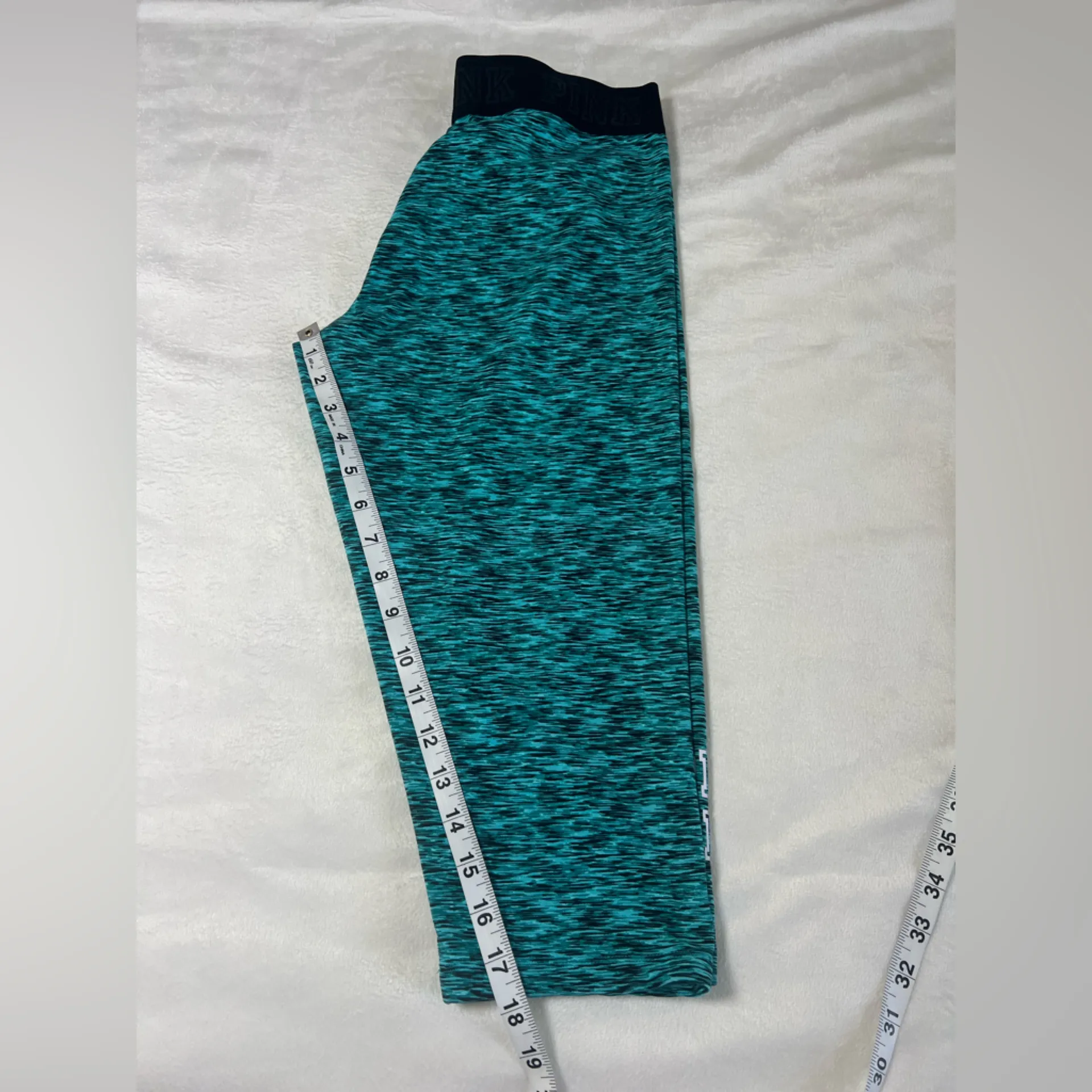 PINK Victoria's Secret‎ Aqua Leggings - Image 4