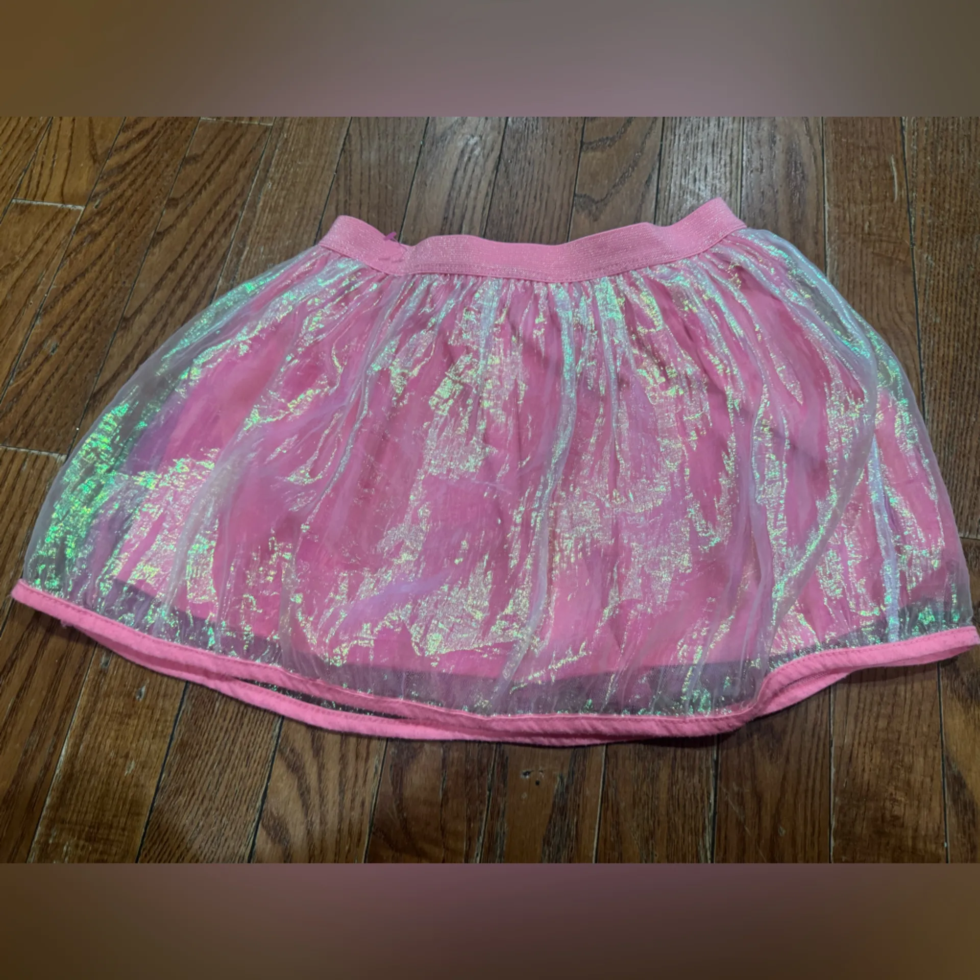 Nickelodeon Pink Shimmer Skater Skirt - Image 3