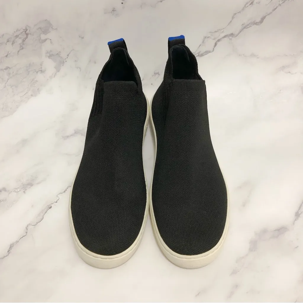 Rothy's Chelsea Women’s Slip On Sneakers High Top Ankle Boots Booties Black 8.5 - Image 2