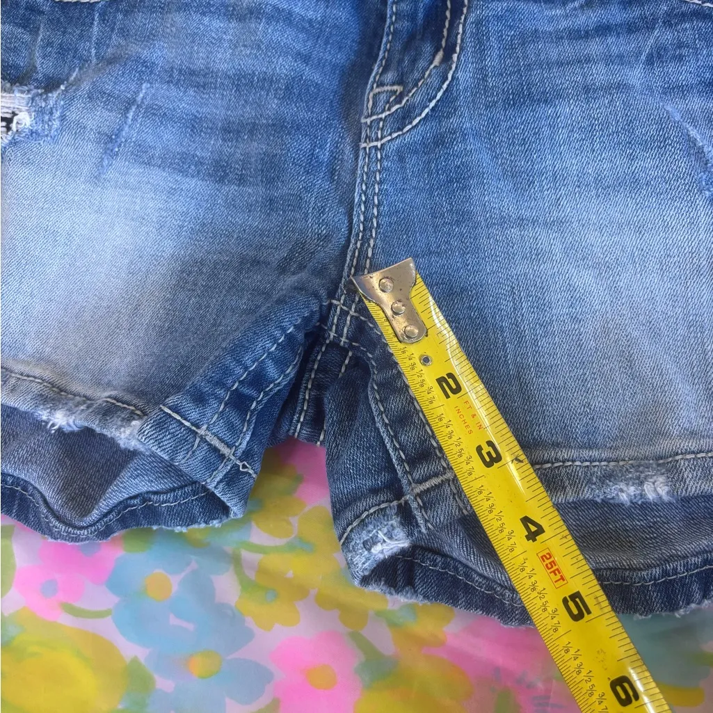 Miss Me Vintage Mid Rise Easy Shorts - Image 11