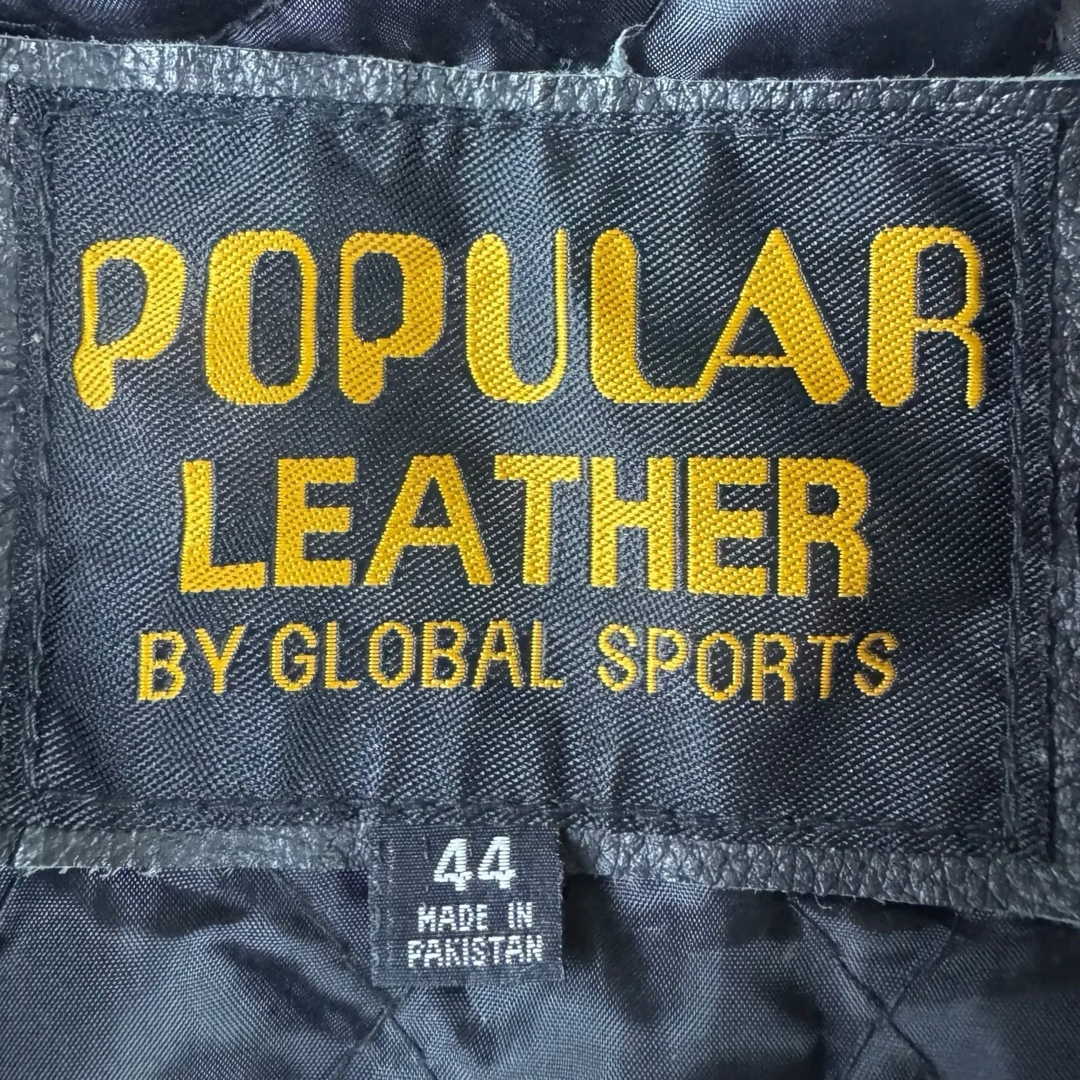 Vintage Women's Leather Biker Jacket Sz 44 (Large) Harley/Biketober Patches Moto Black - Image 5