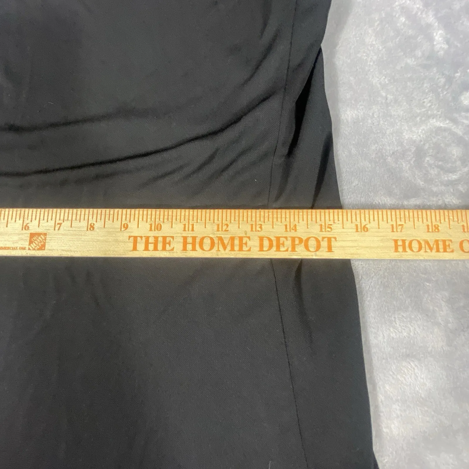 Ralph Lauren Black Sleeveless Maxi Dress Medium Classic Evening Slimming Staple‎ - Image 9