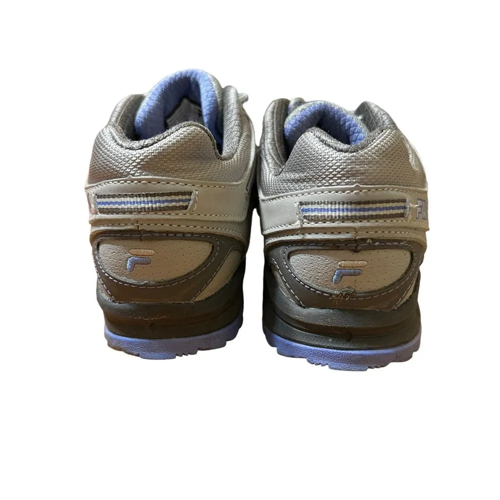 Fila Northhampton Running Shoes Sneakers 5QM00345 258 Gray Womens Sz 7 - Image 4