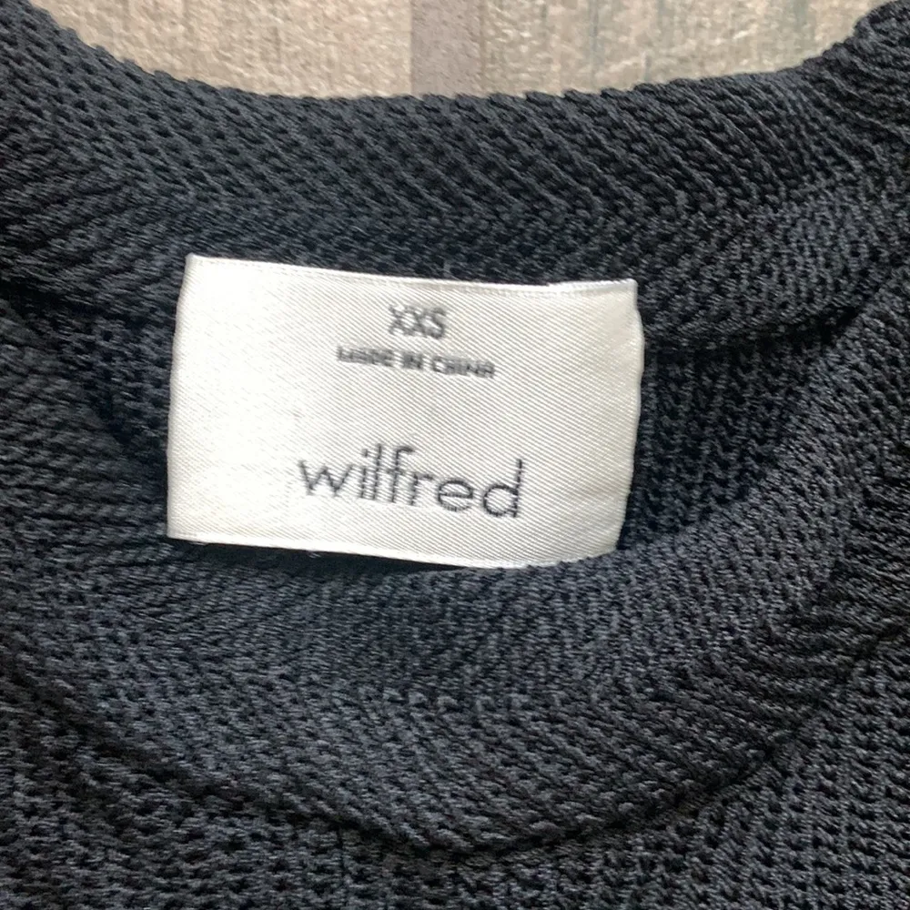 Wilfred black high slit tank top - Image 3