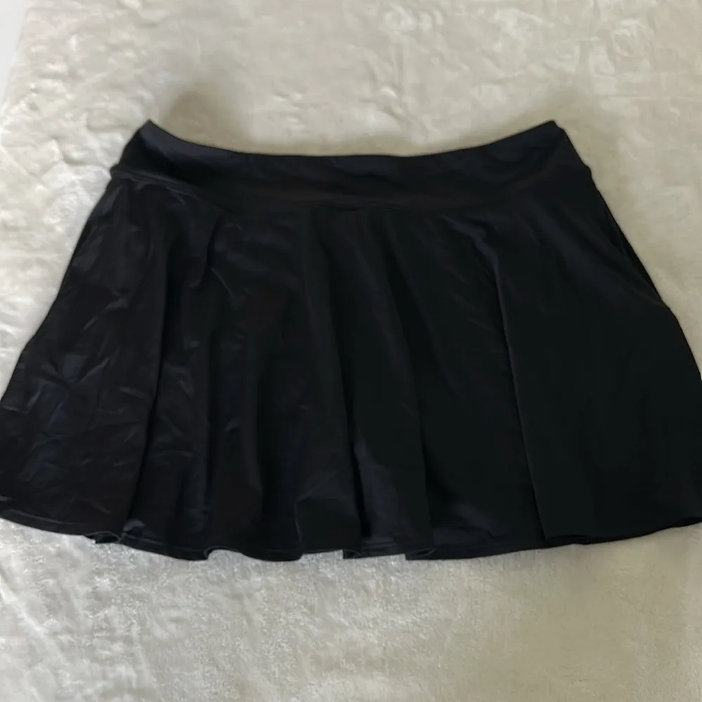 Lands' End Black Swim Skirt Tiered - Image 7