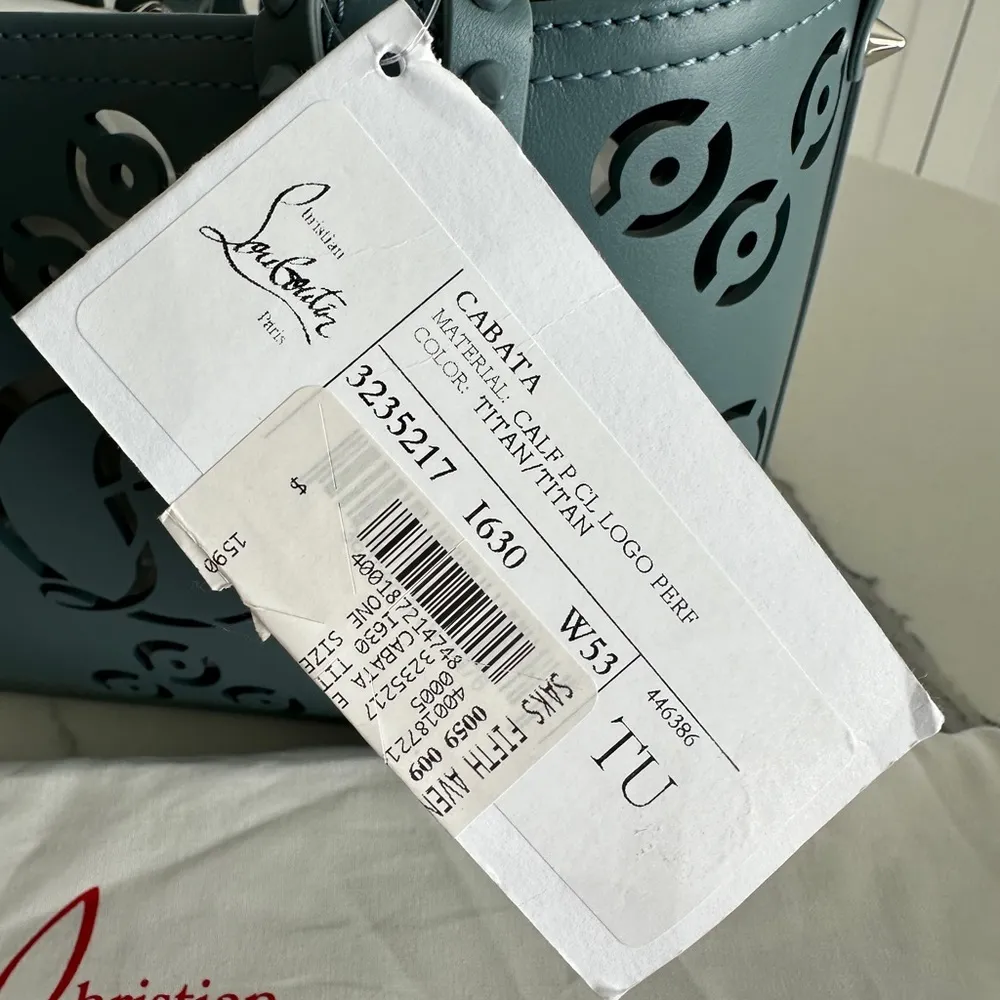 Christian Louboutin Mini Cabata Tote Bag - Image 7