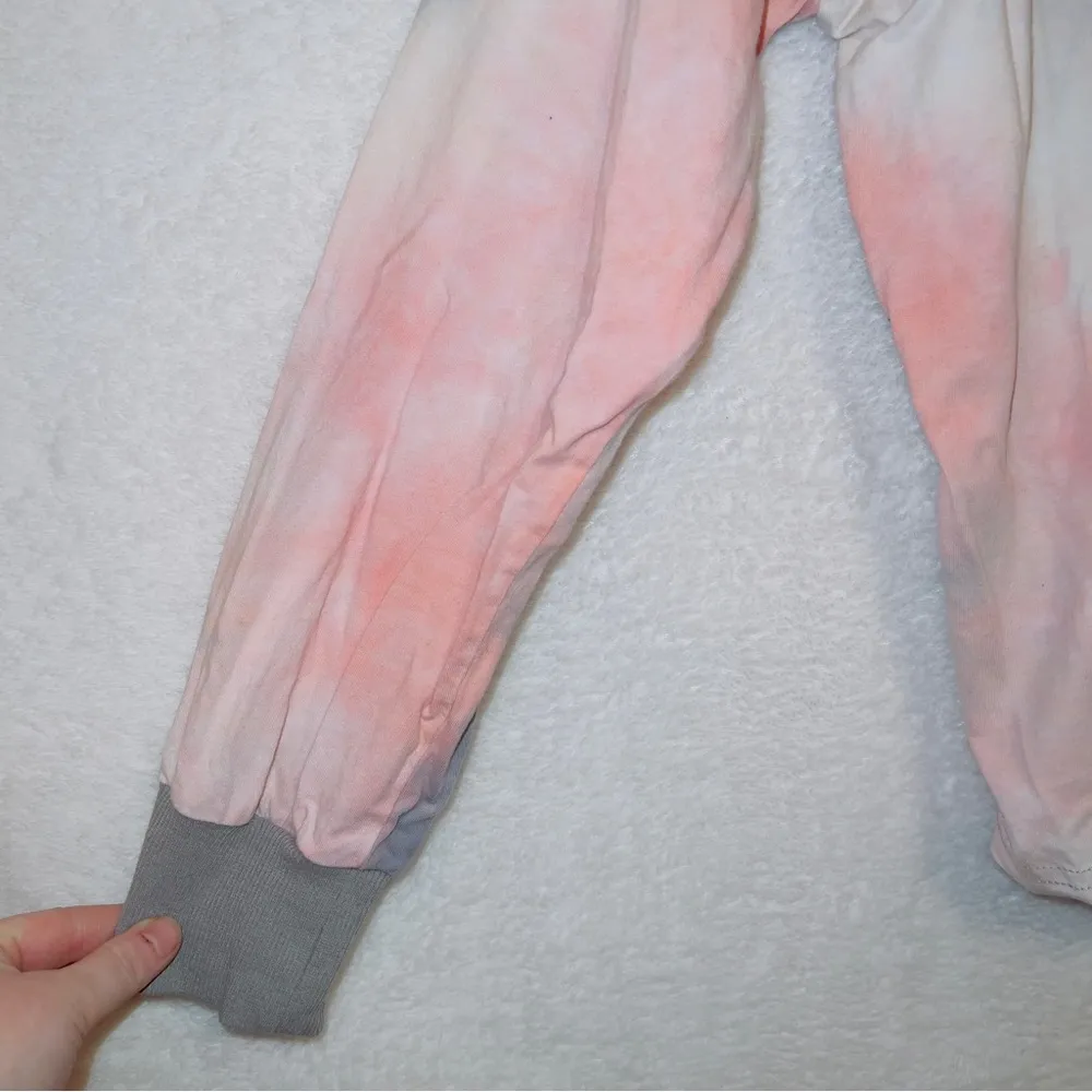 Mittoshop multicolor tie dye long sleeve pullover crew neck sweatshirt size SM - Image 3