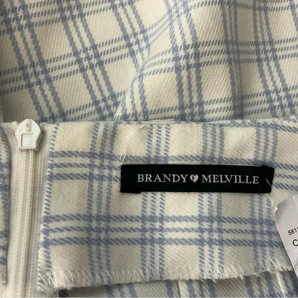 Brandy Melville Plaid Cara Mini Skirt Size‎ One Size - Image 7