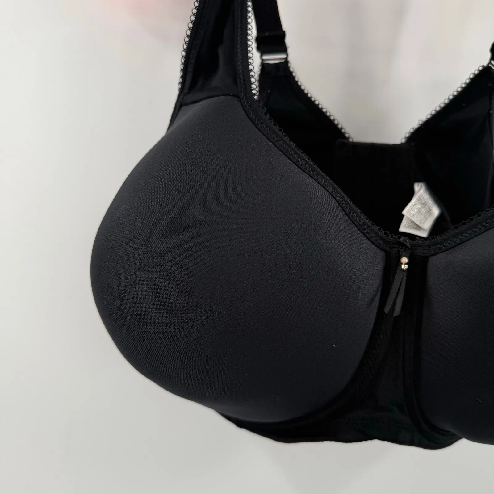 Wacoal Bra Size 40G Black Basic Beauty Contour T-Shirt Underwire Spacer 853192 - Image 3