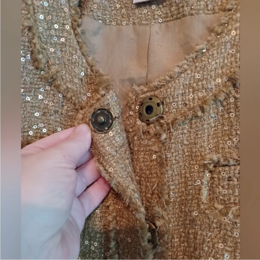 Michael Kors Golden Blazer - Image 5