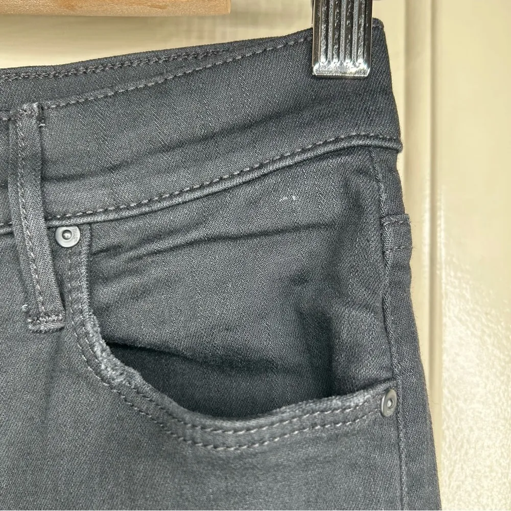 Mother The Cha Cha Fray jeans Not Guilty 28 Black - Image 6