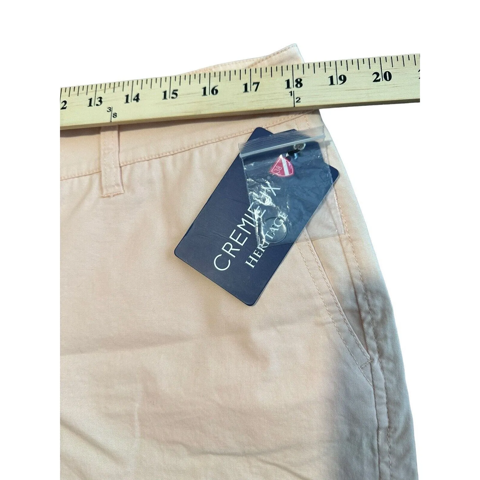 NWT Cremieux Women’s Shorts Size 14‎ Peach 4 Inch Inseam Lightweight Stretch GH4 - Image 6