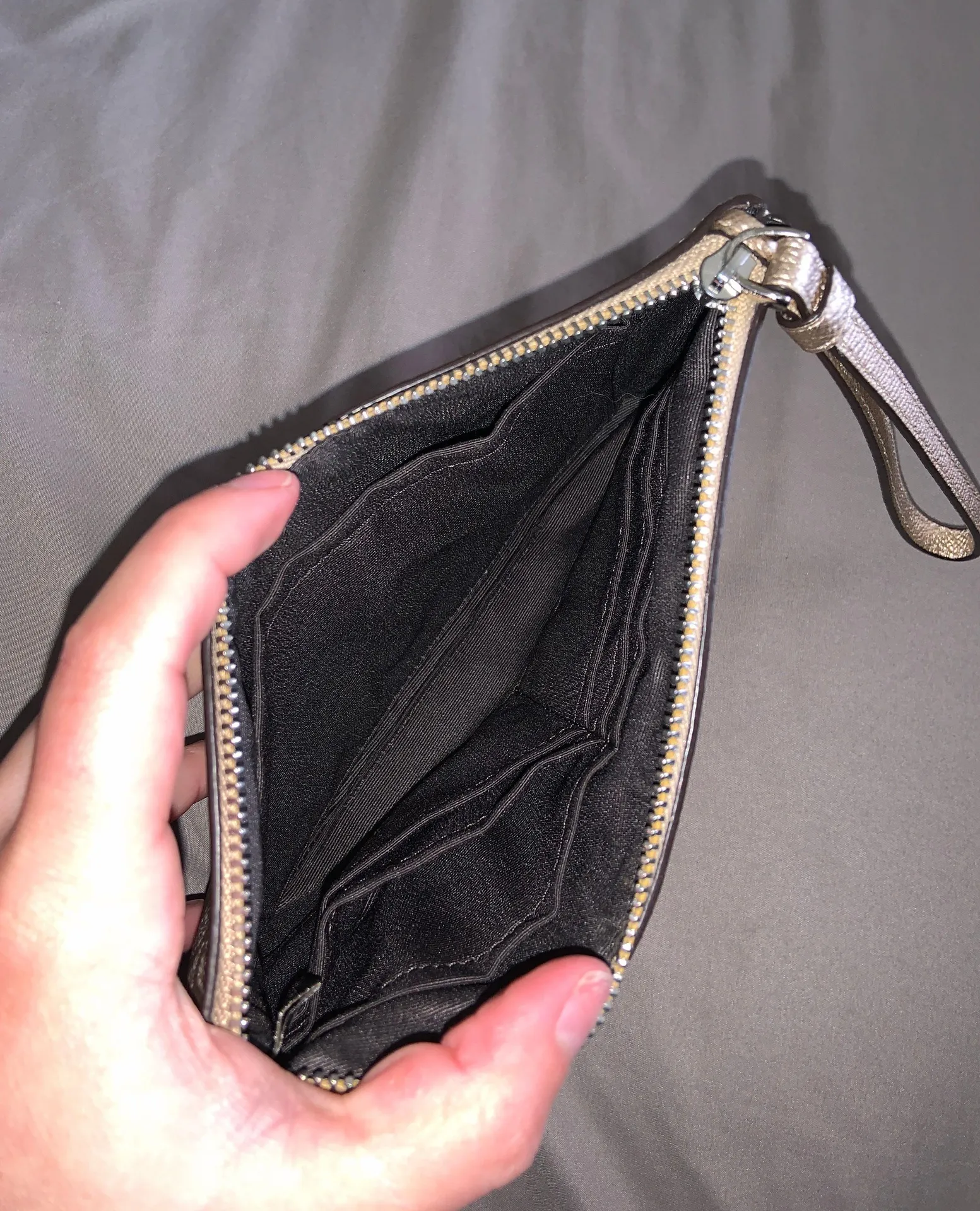 Coach Champagne  Wristlet - Image 2