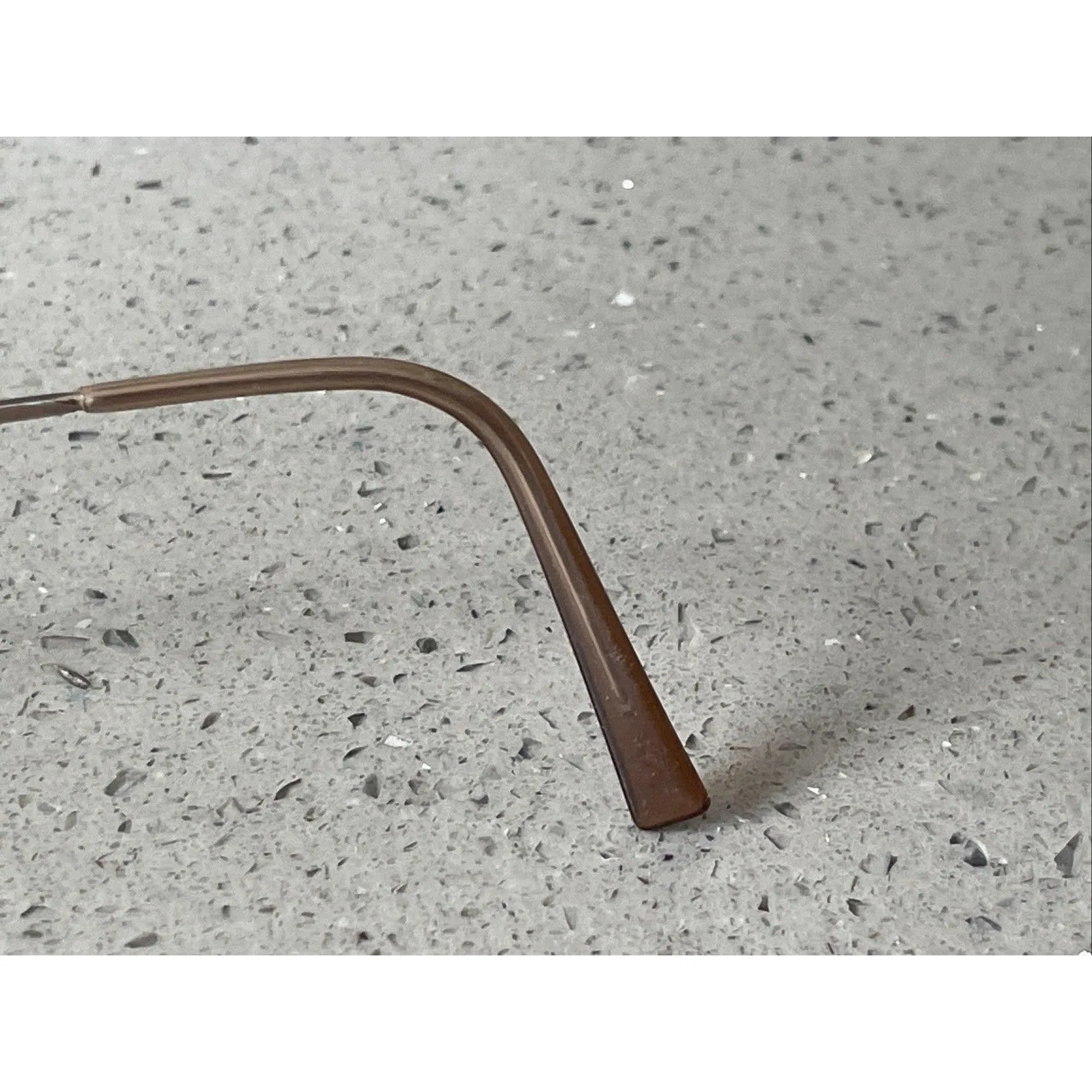 Anne Klein Eyeglasses Frames ONLY AK7010 K1046 Oval Full Rim 48-19-135 Gold - Image 6