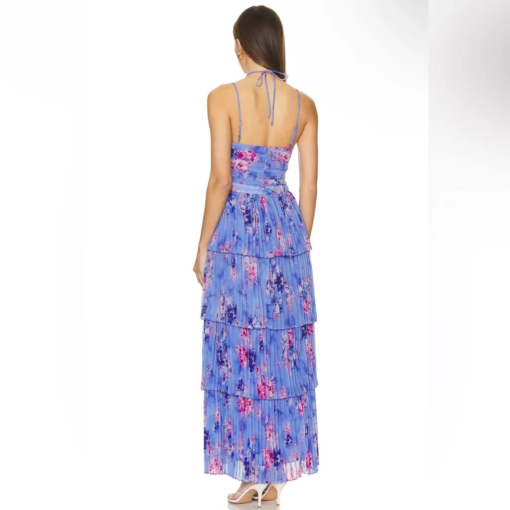 ASTR the Label Daytona‎ Dress in Periwinkle Pink Floral Size Small S - Image 2