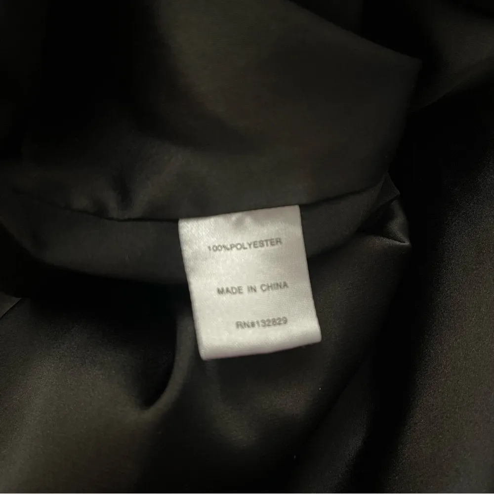 Superdown Black Satin Halter Top - Image 6