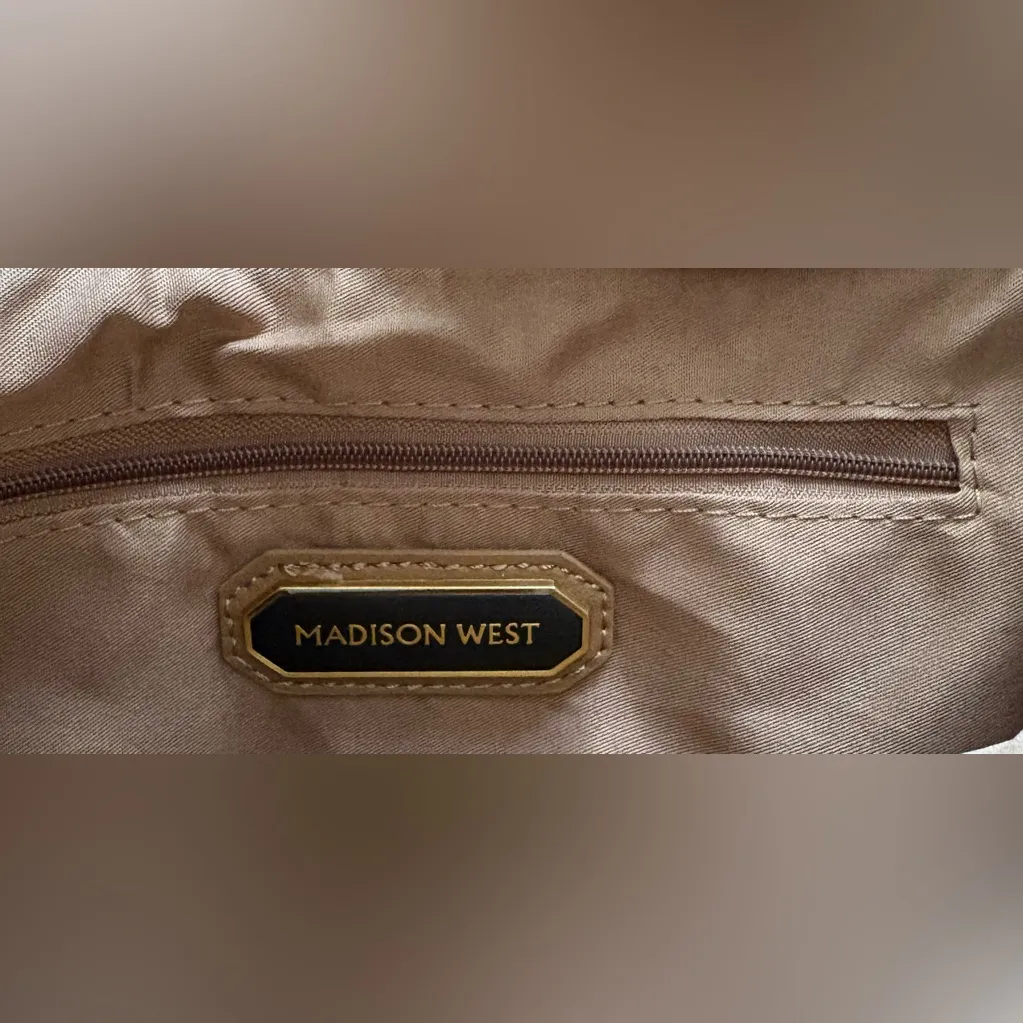 Madison West  Brown Shoulder Bag - Image 3
