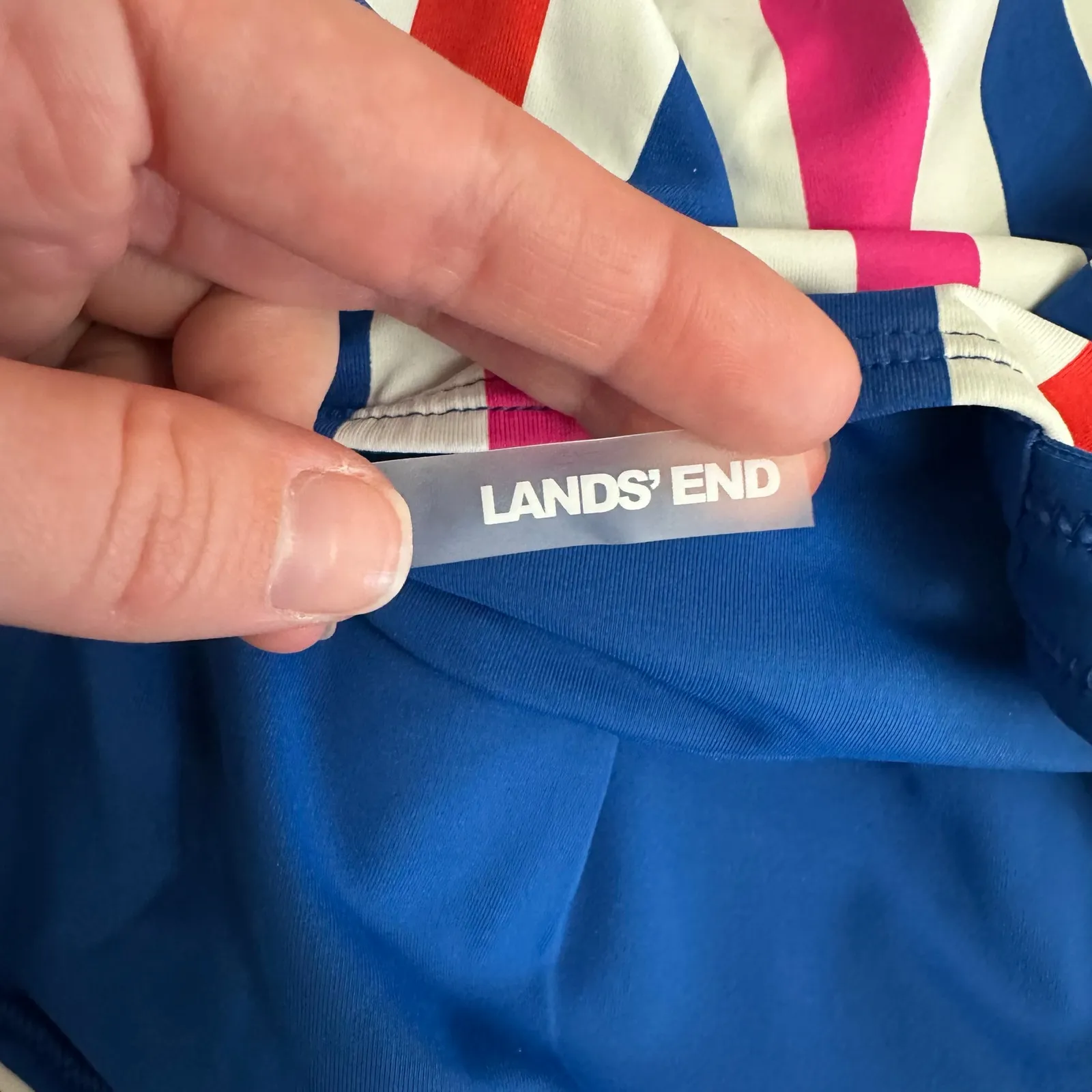 Lands’ End Stripe Tankini Top Size 16 – LYCRA® Xtra Life Supportive‎ Swimwear - Image 8