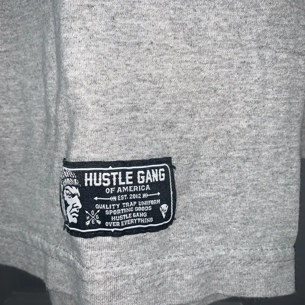 Hustle Gang Gray Long Sleeve Top Size XL - Image 2