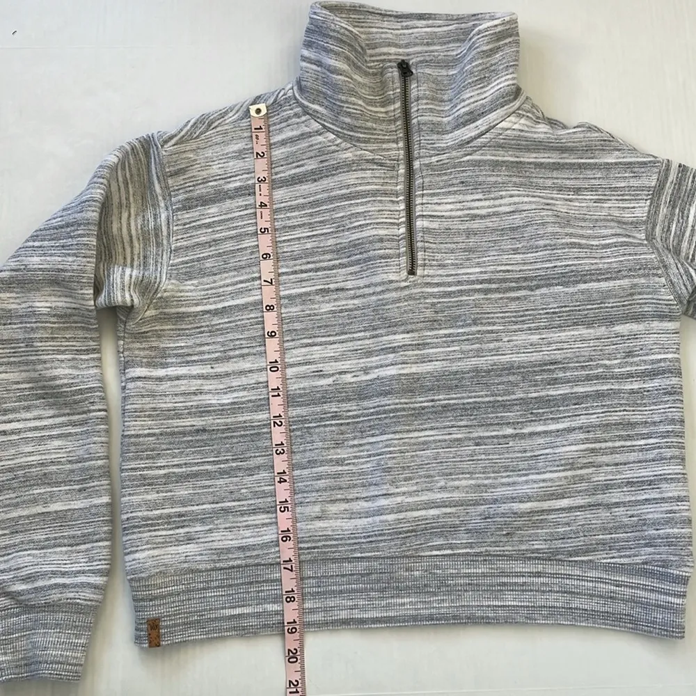 Tentree Women’s 1/4 Zip Fleece Quarter Zip Sweatshirt Medium - Image 11