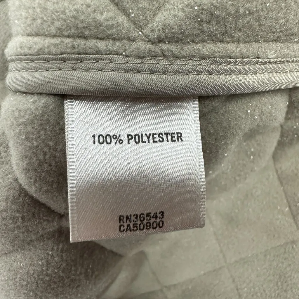 Van Heusen Men’s Quilted Vest XXL Full-Zip Casual Lightweight Olive Polyester - Image 4