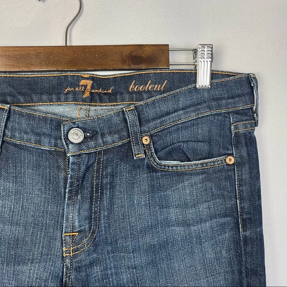 7 For All Mankind Dark Wash Y2K Bootcut Jeans 29 - Image 34