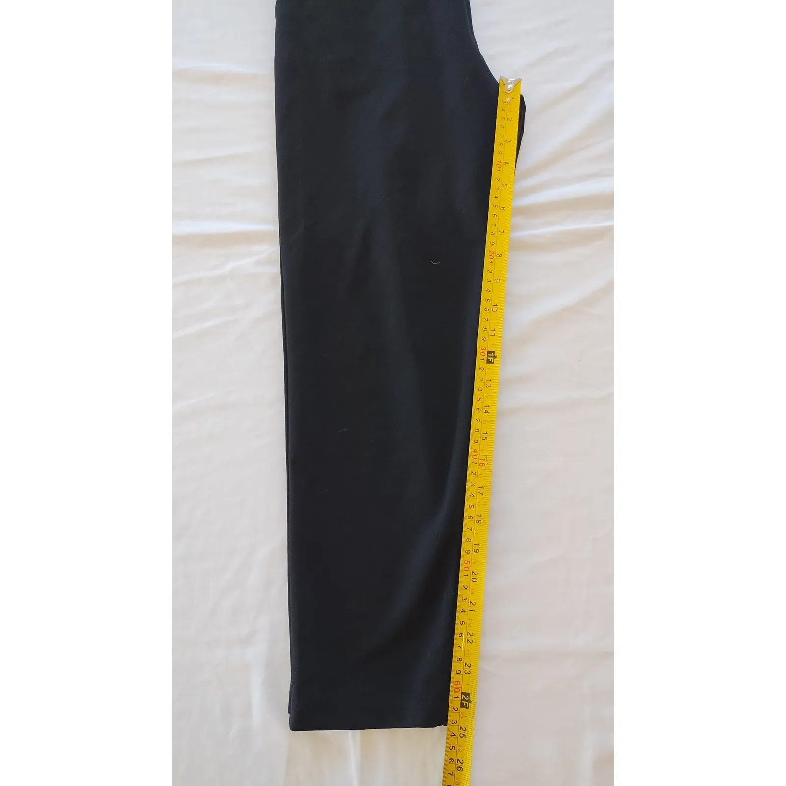 Zara Basic Women Pants Size XL Polyester Black - Image 10