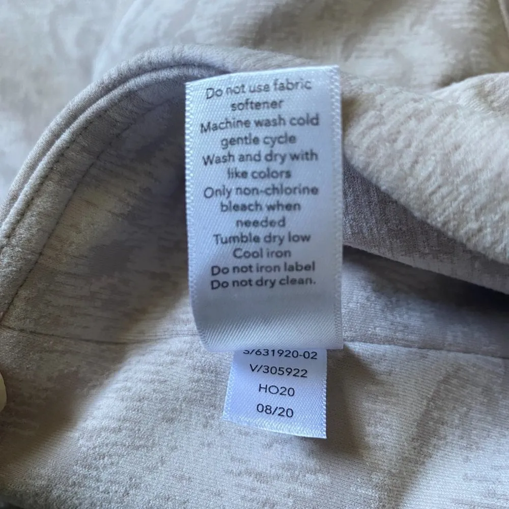 Elation Textured Tight leggings frosted floral women's size small - Image 11