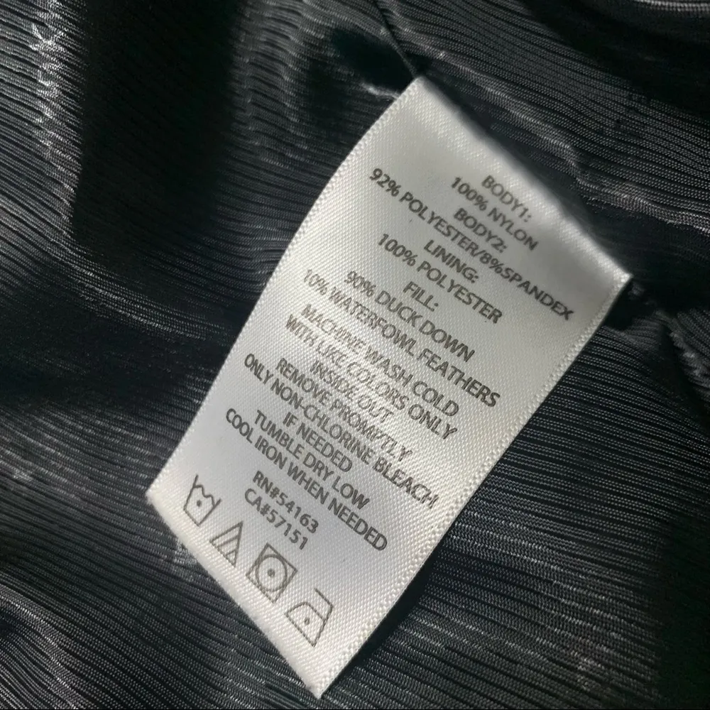 Calvin Klein  Black Down Performance puffer Jacket small - Image 4