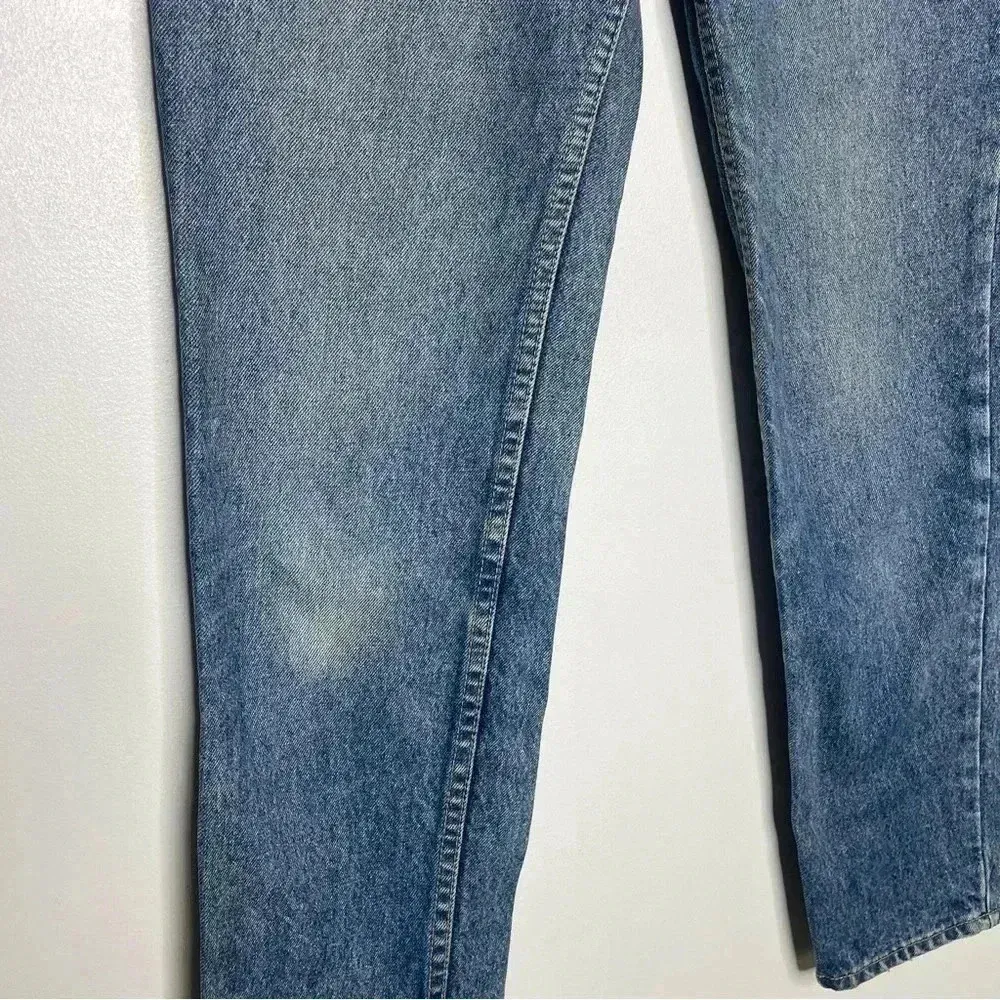 Coco-Cola Vintage Straight Leg High Rise Jeans Women's Size 12 1980's - Image 10